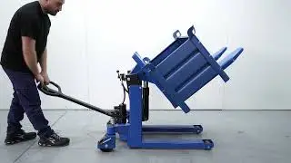 Referencia: 10065 / Transpaleta volcador manual