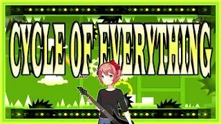 "Cycle Of Everything" 100% (MEDIUM DEMON) by iIlobeeIi / Geometry Dash 2.11