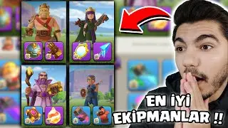EN İYİ EKİPMAN KOMBİNASYONLARI !! - Clash Of Clans