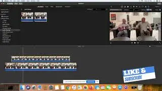 Cloning Tutorial iMovie10.1.11 Project #8