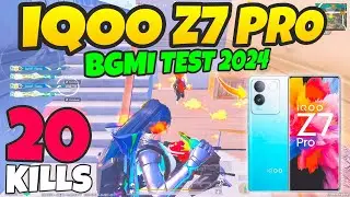 🔥iQOO Z7 Pro BGMI Test in Mecha Fusion Mode | iQOO Z7 Pro Gaming Review