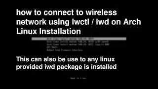#iwctl