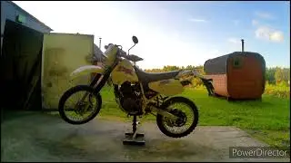 Длинный недообзор на SUZUKI  DR350S