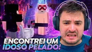 UM IDOSO SEM ROUPA APARECEU NO MUNDO MINECRAFT #3.09