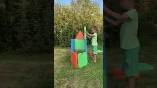 Строим Башню из конструктора Маграник