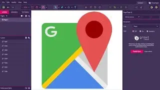 Gravit Designer Tutorial: Learn to Draw Google Map Icon