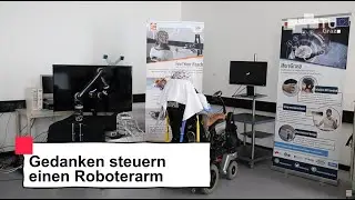 Controlling a robotic arm by thought only