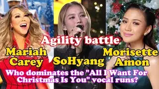 SoHyang vs Mariah Carey vs Morisette Amon/ Who dominates the 
