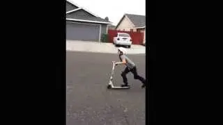 Double Tailwhip On A Scooter