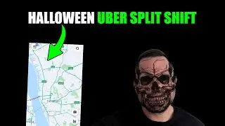 Halloween Uber Split Shift | How much money did I earn in Liverpool on Halloween?