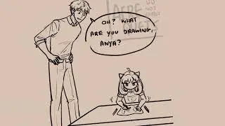 The thing in the corner.. (SPY X FAMILY Comic Dub)
