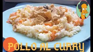 COMO HACER POLLO AL CURRY CON ARROZ !