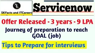 9 Lakhs Package Offered for 3 Years of experience || How prepared 
