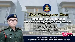 Kenali Ubat Anda dan Cara Penyimpanan Dan Pelupusan Ubat