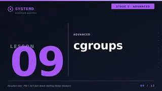 Systemd Mastery Lesson 09: cgroups (Resource Control) | Dargslan Linux Series