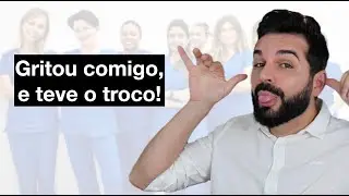 Chamei enfermeira topetuda de MENININHA!