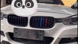 Front Kidney Grille Cover Frame Trim Strips For BMW F20 F21 F22