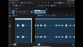 Logic  Pro for iPad -  Audio Tracks Recording and Editing