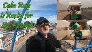 Cabo Roig gets ready for the 10th St. Patricks Day Parade