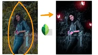 Snapseed black tone Editing | Snapseed background colour change | Snapseed skin glow and smooth