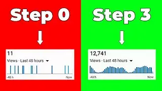 How to Get More Views on YouTube -in 3 Steps Only (NO CONDITIONS APPLIED)