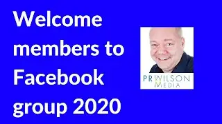 How to use Welcome post feature in Facebook group 2020
