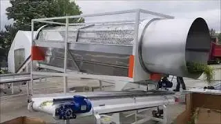 Fresh chamomile processing line