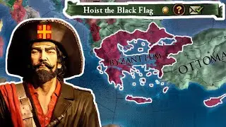 I Formed Pirate-Crusader Byzantium - EU4