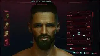 Cyberpunk 2077 -  Male Character Customization Full Walkthrough PS4/PS5 4k UHD 60 FPS