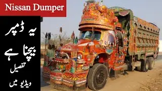 Nissan Sheroo Dumper Bray firokht I in Sargodha pull 111  QAMAR TV