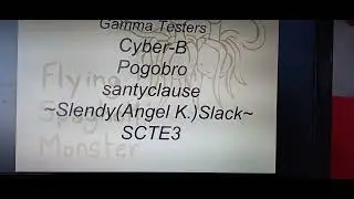 A Koopa's Revenge scene story end credits and name enemies, incomplete game... :(