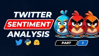 Sentiment Analysis Using Twitter Data In Python  Part 1 - Using Logistic Regression | NLP 