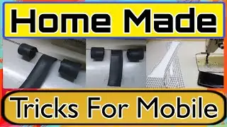 Unique Different Home Made Tricks For Mobile | موبائل فون کو رکھنے کا نیا طریقہ | Gunahgar Obaid