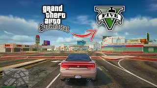 I TRANSFORMED GTA San Andreas into GTA 5! 🤯 (With INSANE Mods)