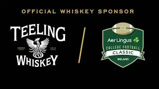 Teeling Whiskey Official Whiskey Sponsor of Aer Lingus College Football Classic 2023!