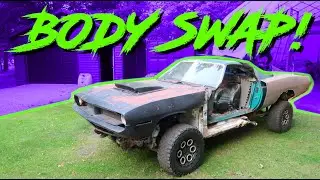 IT'S ALIVE!!! Driving the Ratty Muscle Truck Out Of The Shop!
