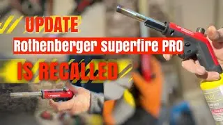 The Rothenberger superfire PRO is getting recalled in the UK