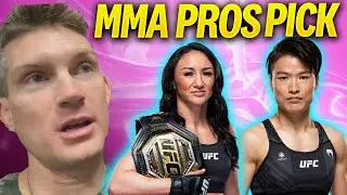 MMA Pros Pick ✅ Carla Esparza vs. Weili Zhang 👊 UFC 281