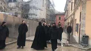 Norcia 7,41: la riflessione dei monaci benedettini
