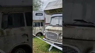 Abandoned campervans