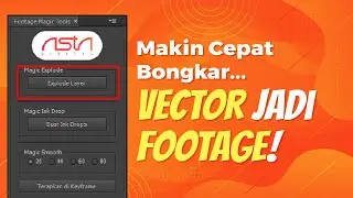 Demo Plugin Kelas Animasi Footage Shutterstock | Explode Layer