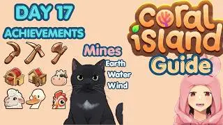 Coral Island Day 11-17 | Wind Mine, Duck, Sheep & Copper Tools — Spring Year 1 Challenge! 🌴