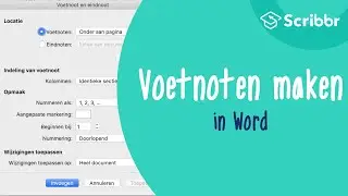 Voetnoten maken in Word