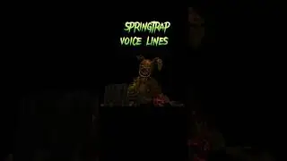 Springtrap voice lines animated (p3d) 