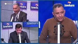 استضافت رئيس الجامعة التونسية لكرة السلة السيد علي البنزرتي في راديو جوهرة فم