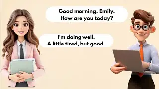 Workplace English Conversation | Improve Speaking & Listening |English With Stephen