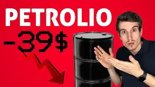 PREZZO del PETROLIO NEGATIVO spiegato SEMPLICE 🛢📉
