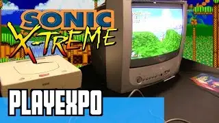 Sonic X-Treme GAMEPLAY unreleased on SEGA Saturn | PLAYexpo