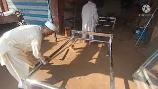 How To Make Stainless Steel Bed Frame design / Steel Bed / Stainless Steel