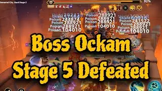 Boss Ockam Elemental City Stage 5 | Infinite Magic Raid